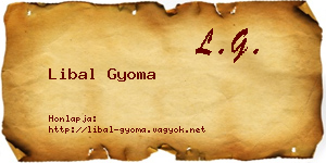 Libal Gyoma névjegykártya